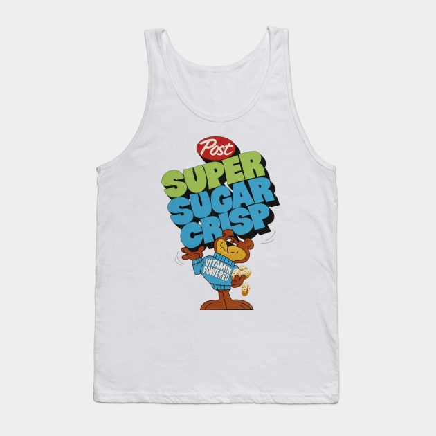 Super Sugar Crisp Tank Top by offsetvinylfilm